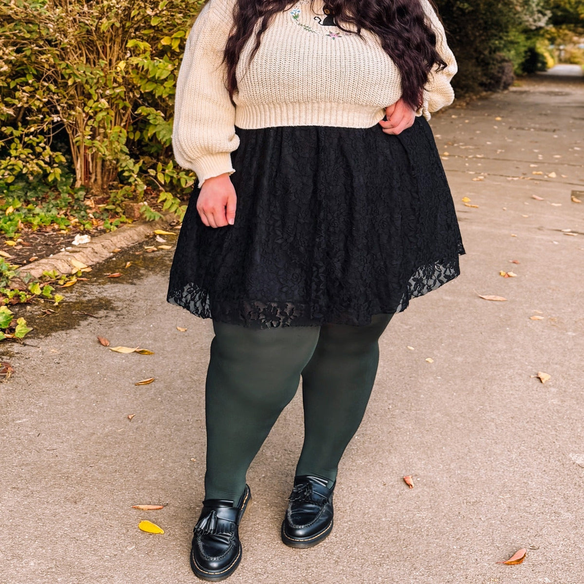 120 Denier Tights in Crocodile