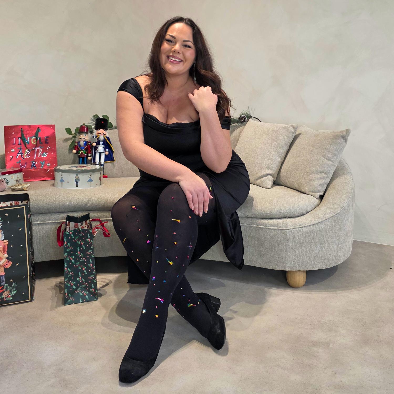 80 Denier Opaque Tights - StarFall