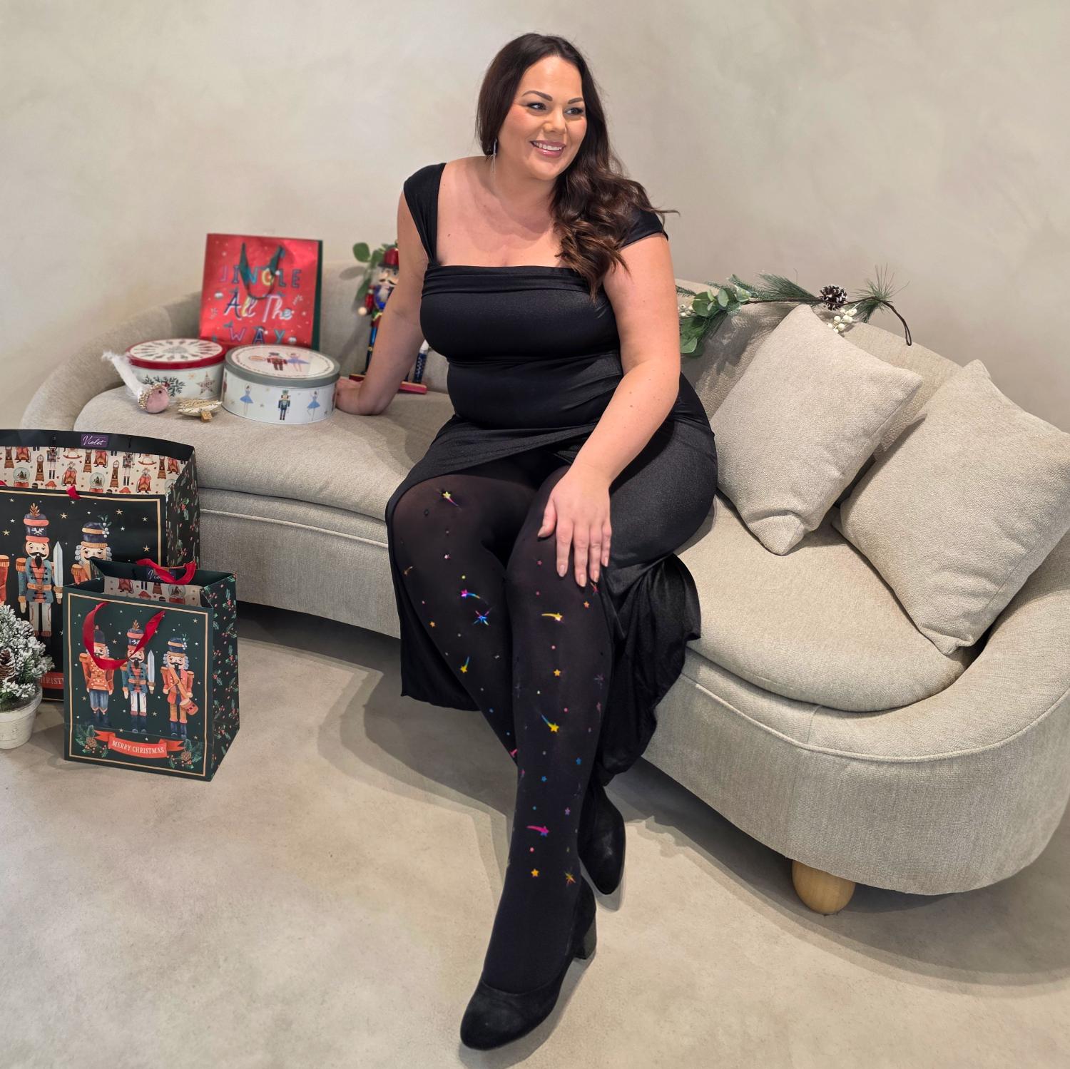 80 Denier Opaque Tights - StarFall