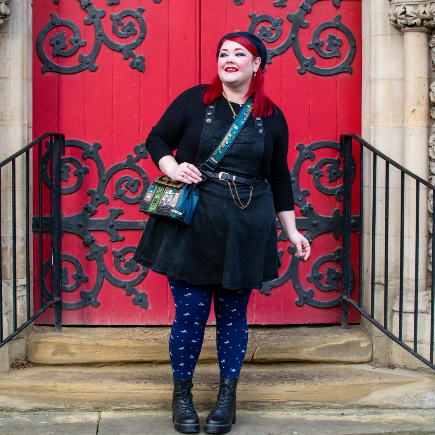 80 Denier Opaque Tights - Dinky Horses