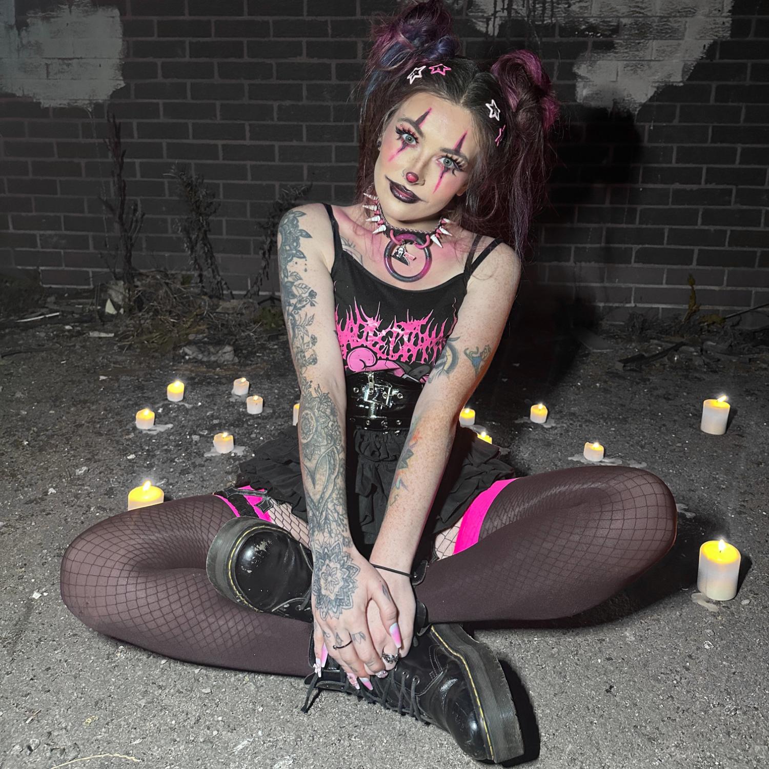 Neon Mock Garters - Totally Bitchin