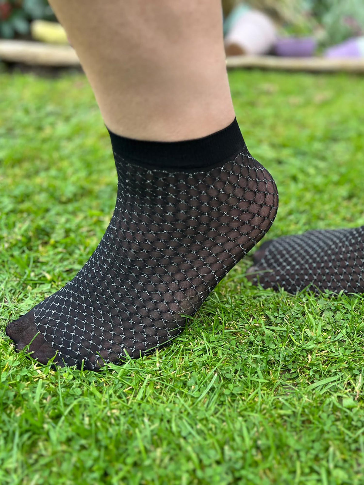 Blackadder Ankle Socks - Silver