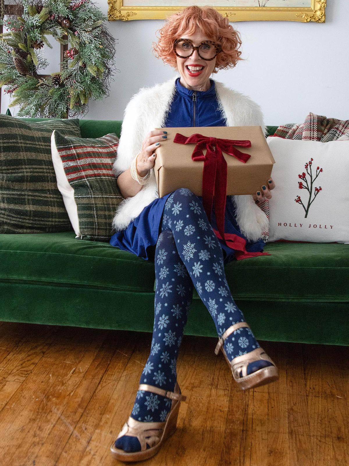 Ice Ice Baby Tights - Navy