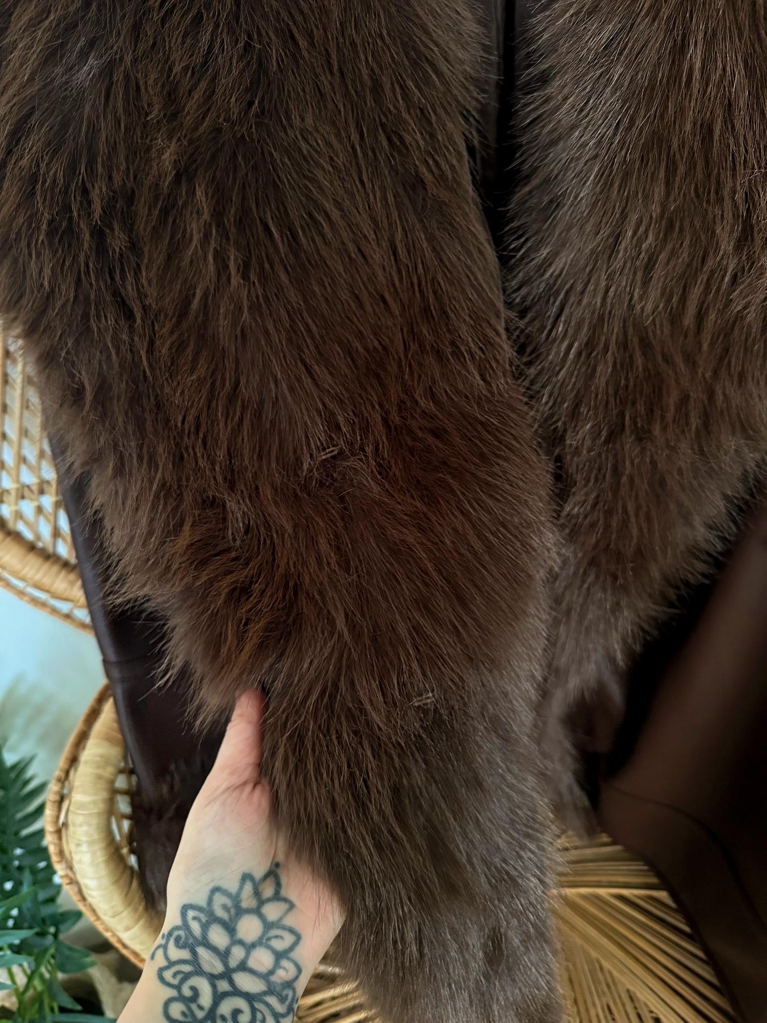 Amelia Aviator Jacket - Brown