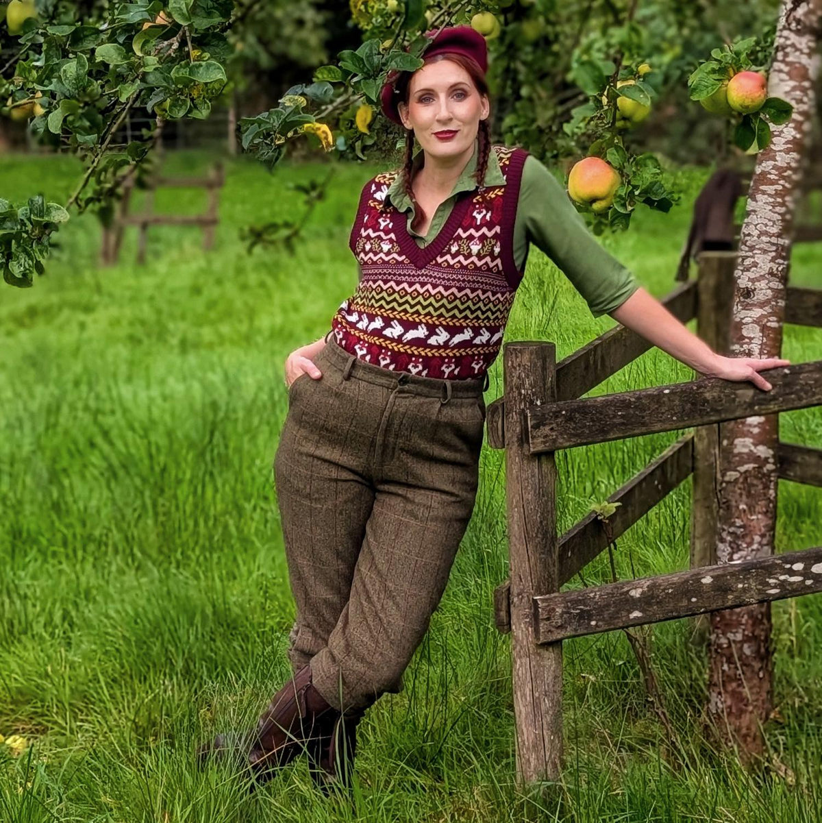 Fair Isle Vest - Woodland Adventure - Multi Colour