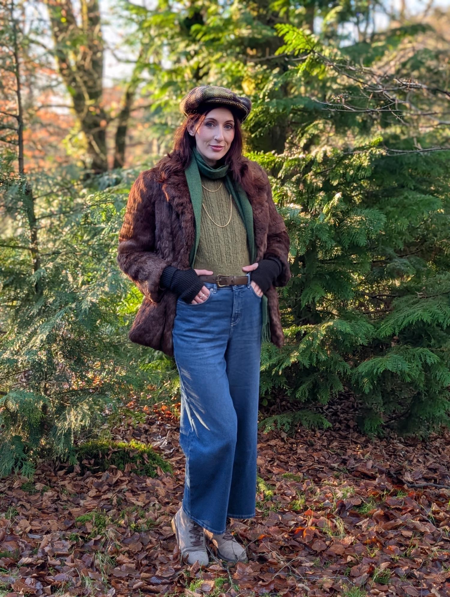 Organic Wide Leg Jeans - Atlantic