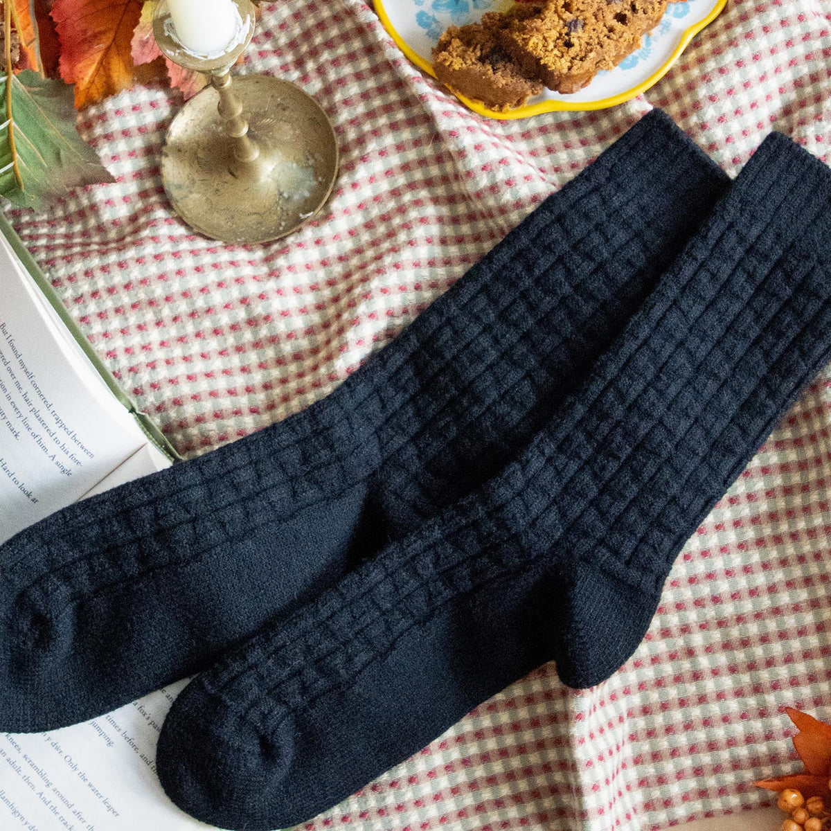 Everyday Crew Socks - Black