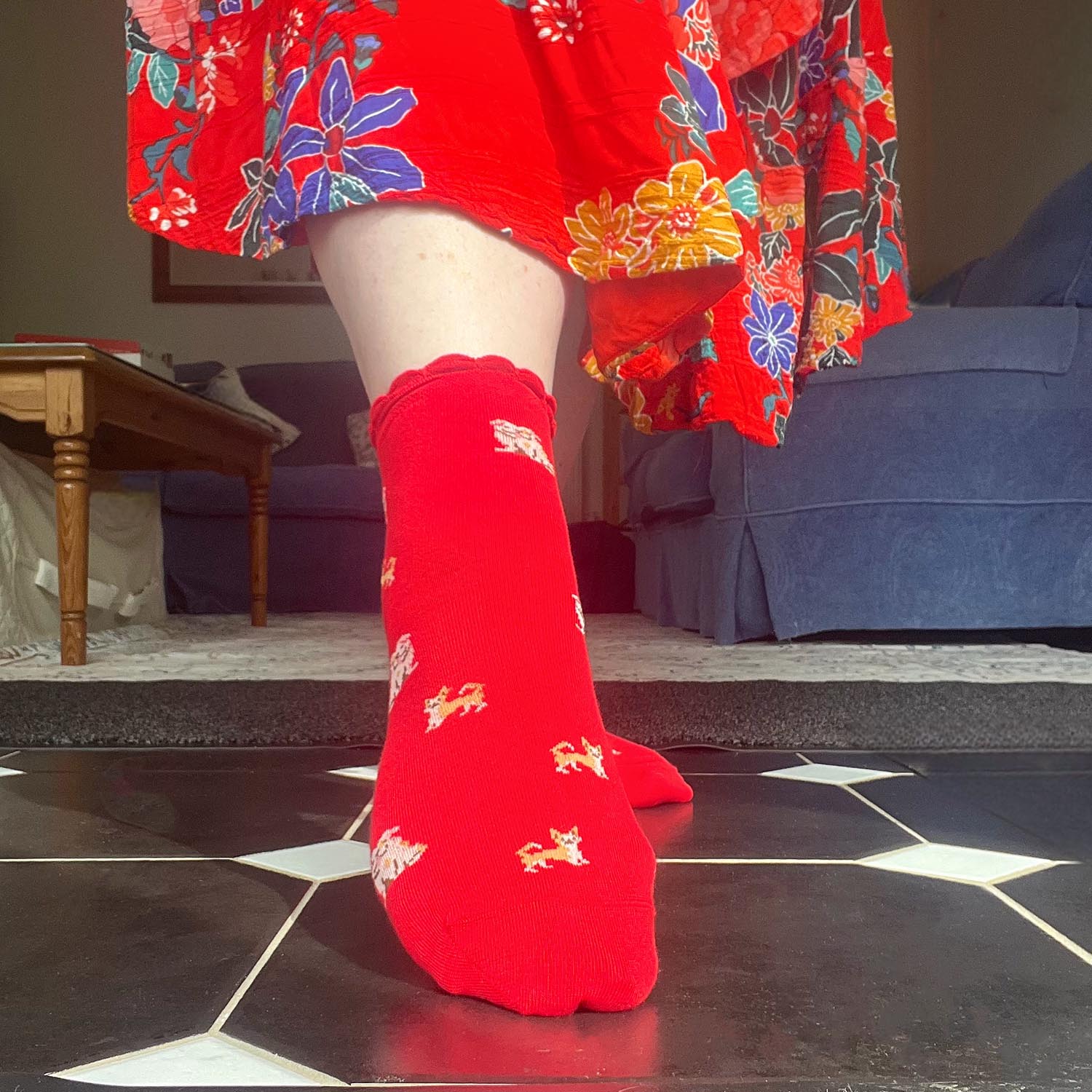 Bamboo Ankle Socks - Woof