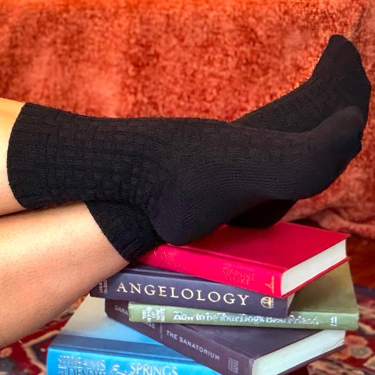 Everyday Crew Socks - Black