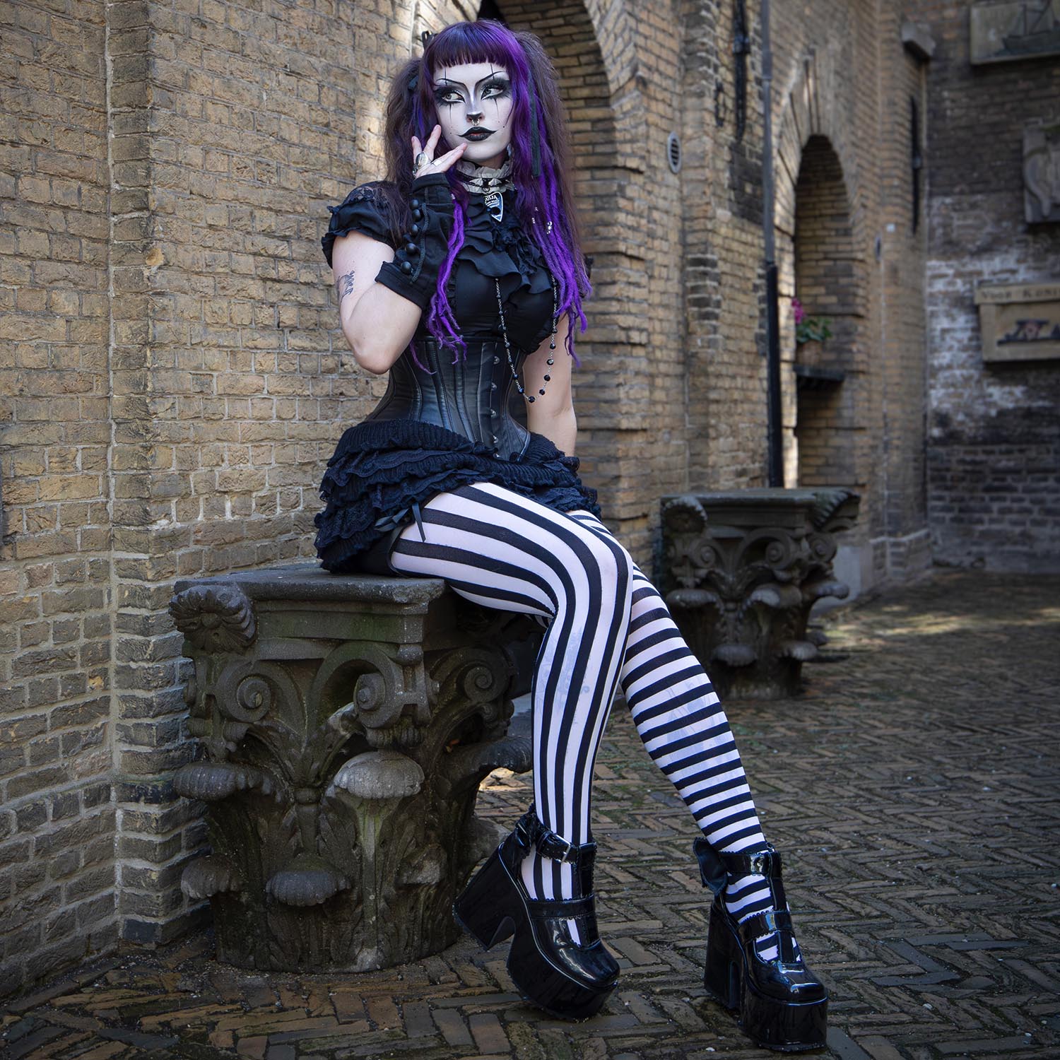 Halloween Tights - BetelWitch - Snowball