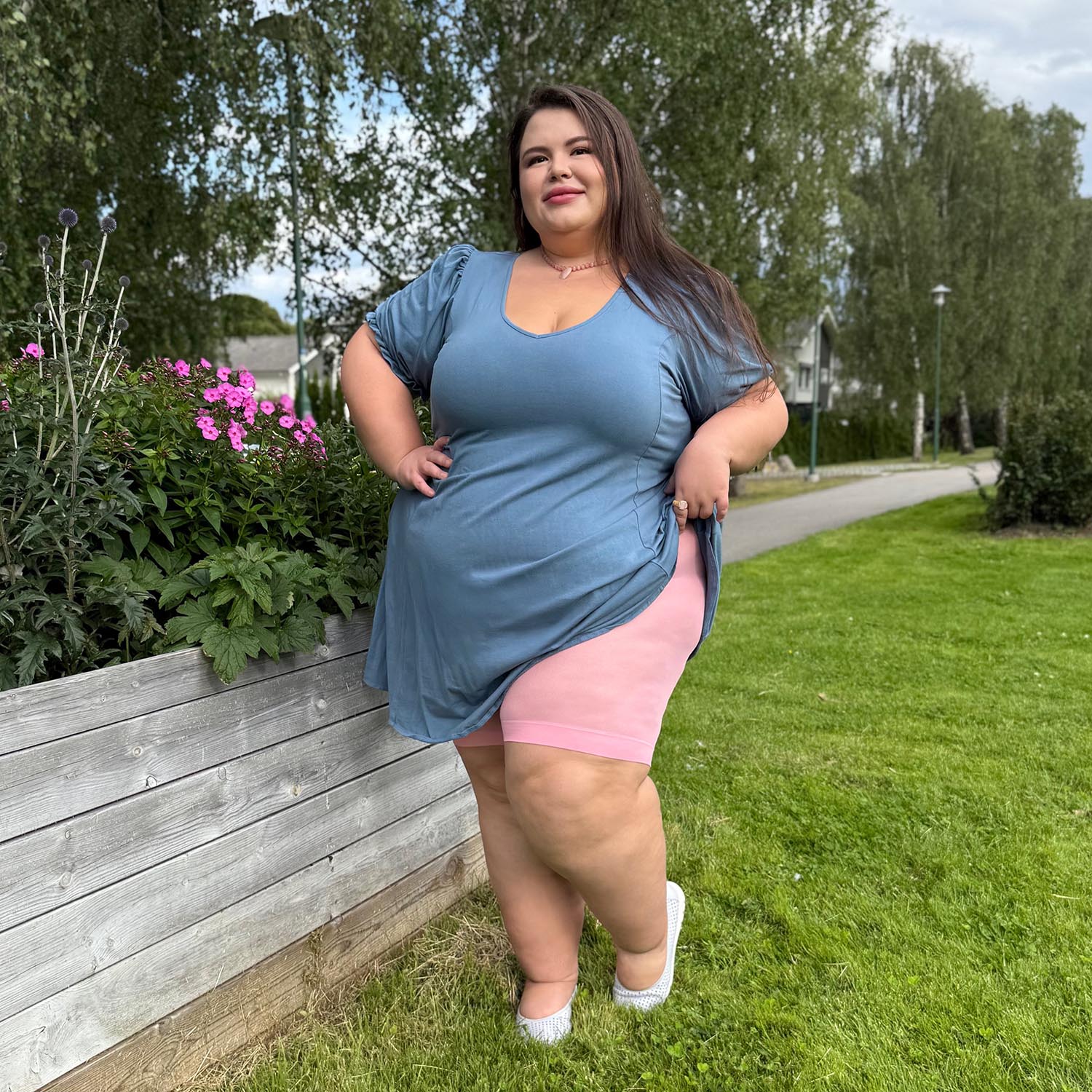 Stay Cool Chub Rub Shorts - Rodeo Drive Pink