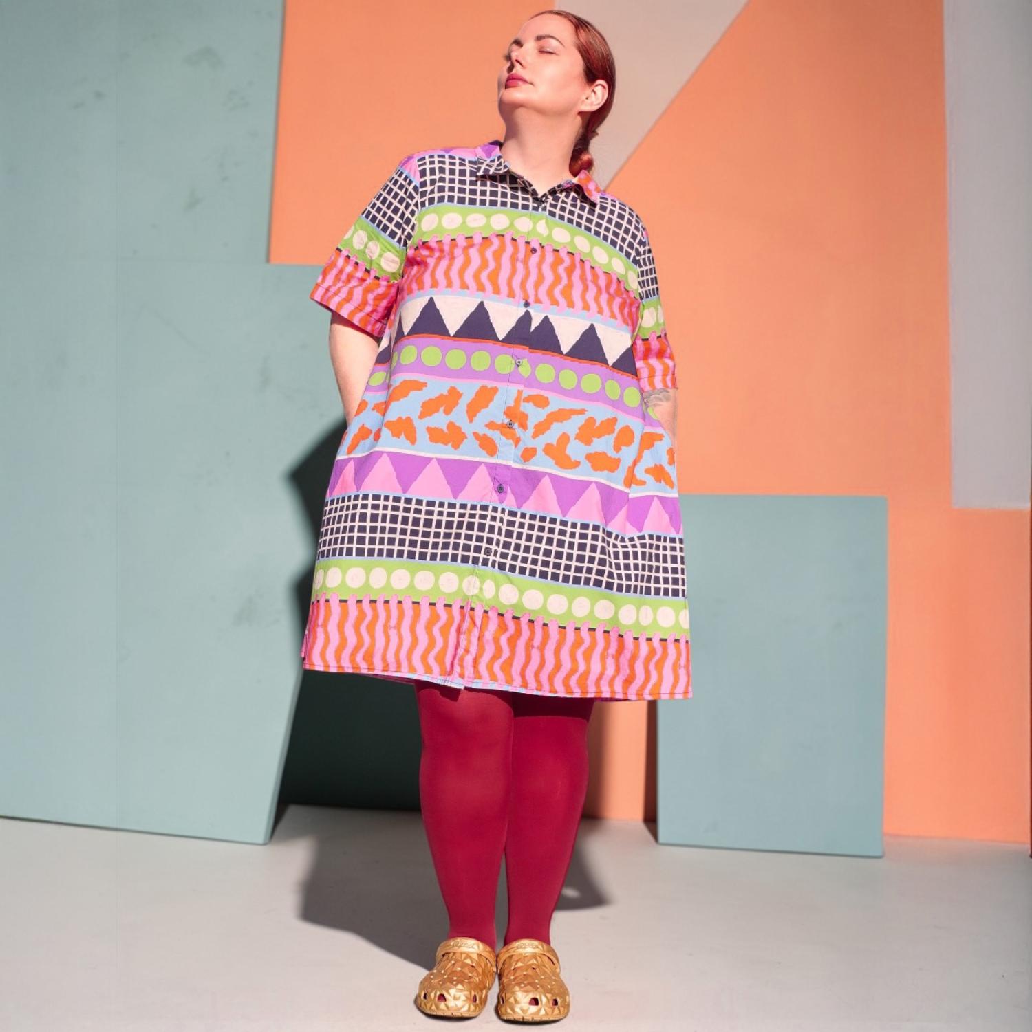 Stay Cool 80 Denier Tights - Burgundy