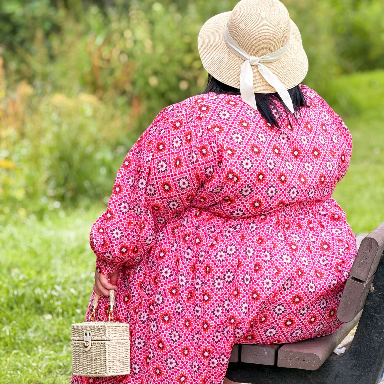 The Gabriella Cotton Long Dress - Pink Pearl