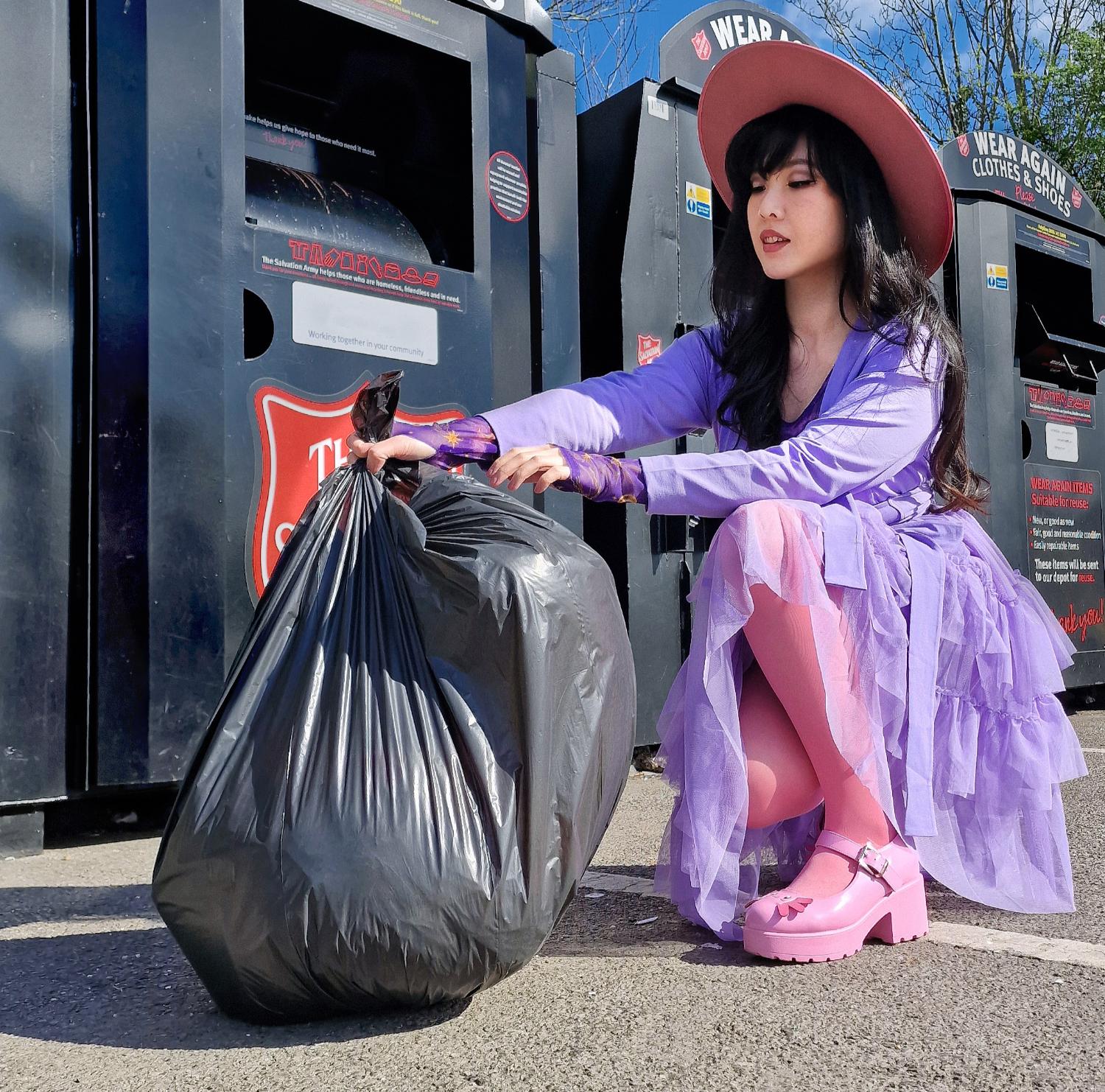 Mesh Skirt - Lavender