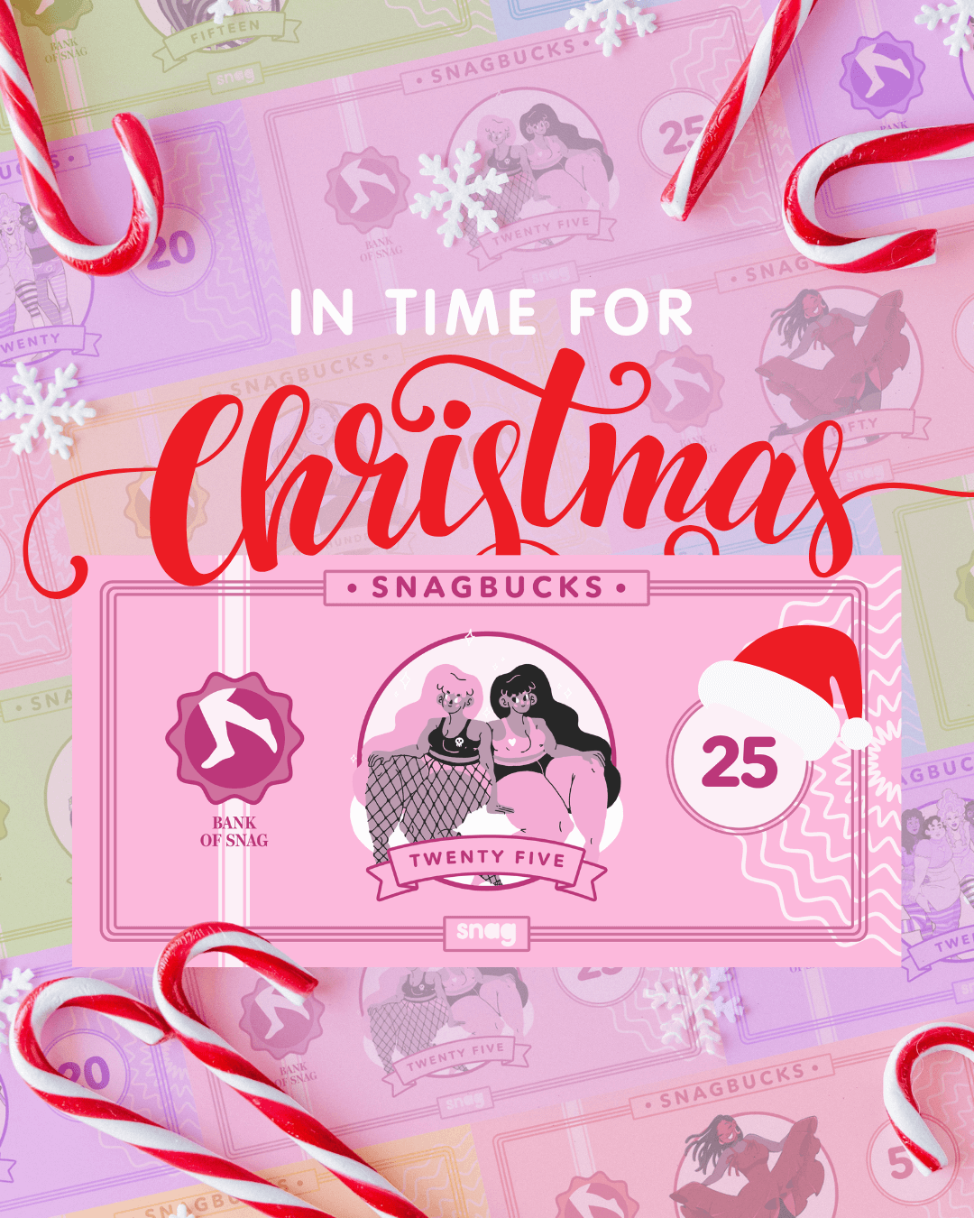 Snag Bucks - Digital Christmas Gift Card