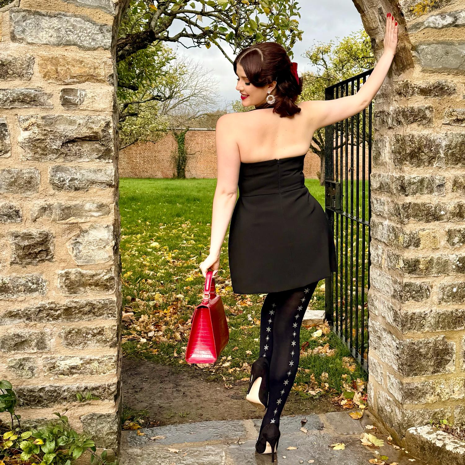 80 Denier Opaque Tights - Starlight Seam