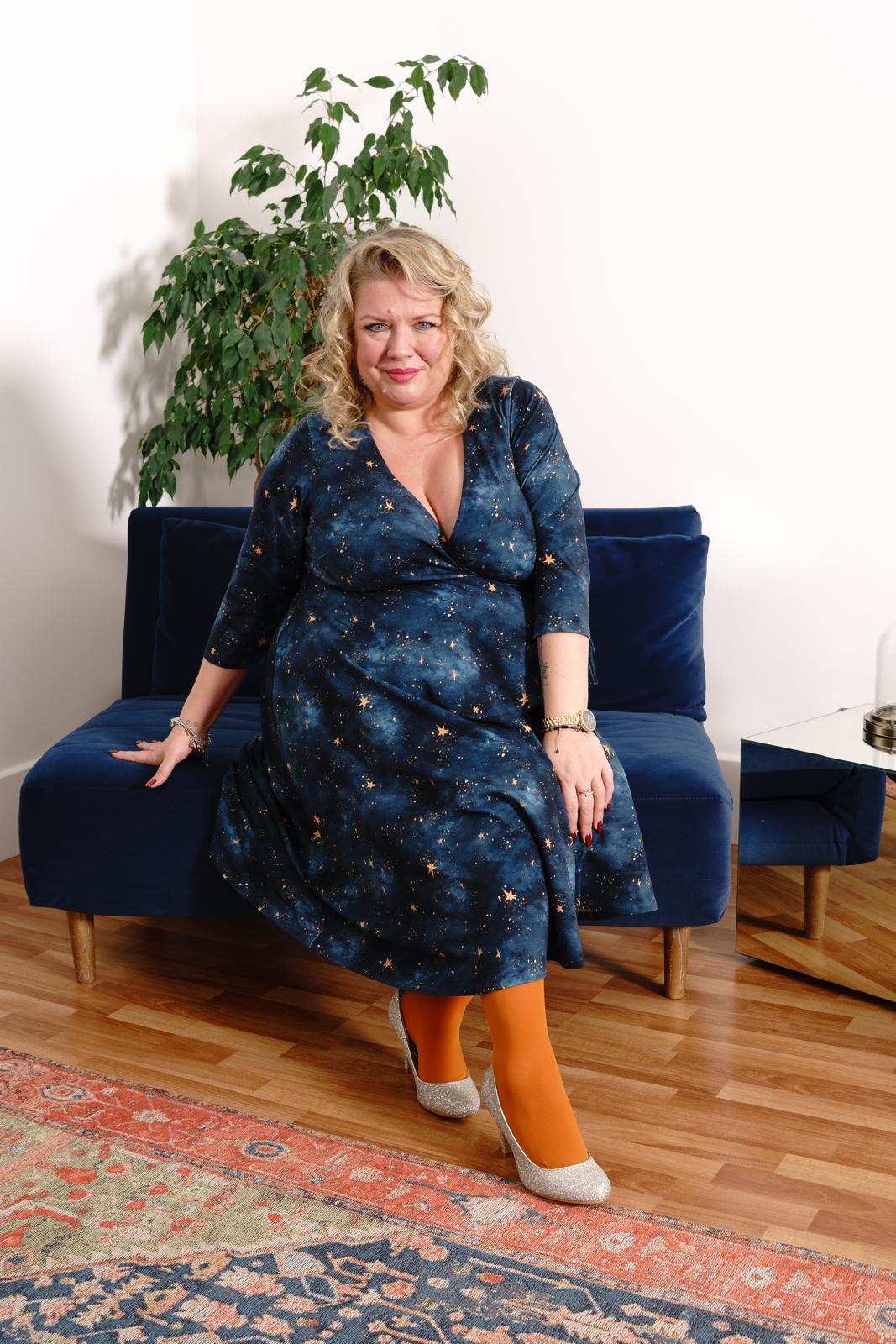 Nebula Wrap Dress