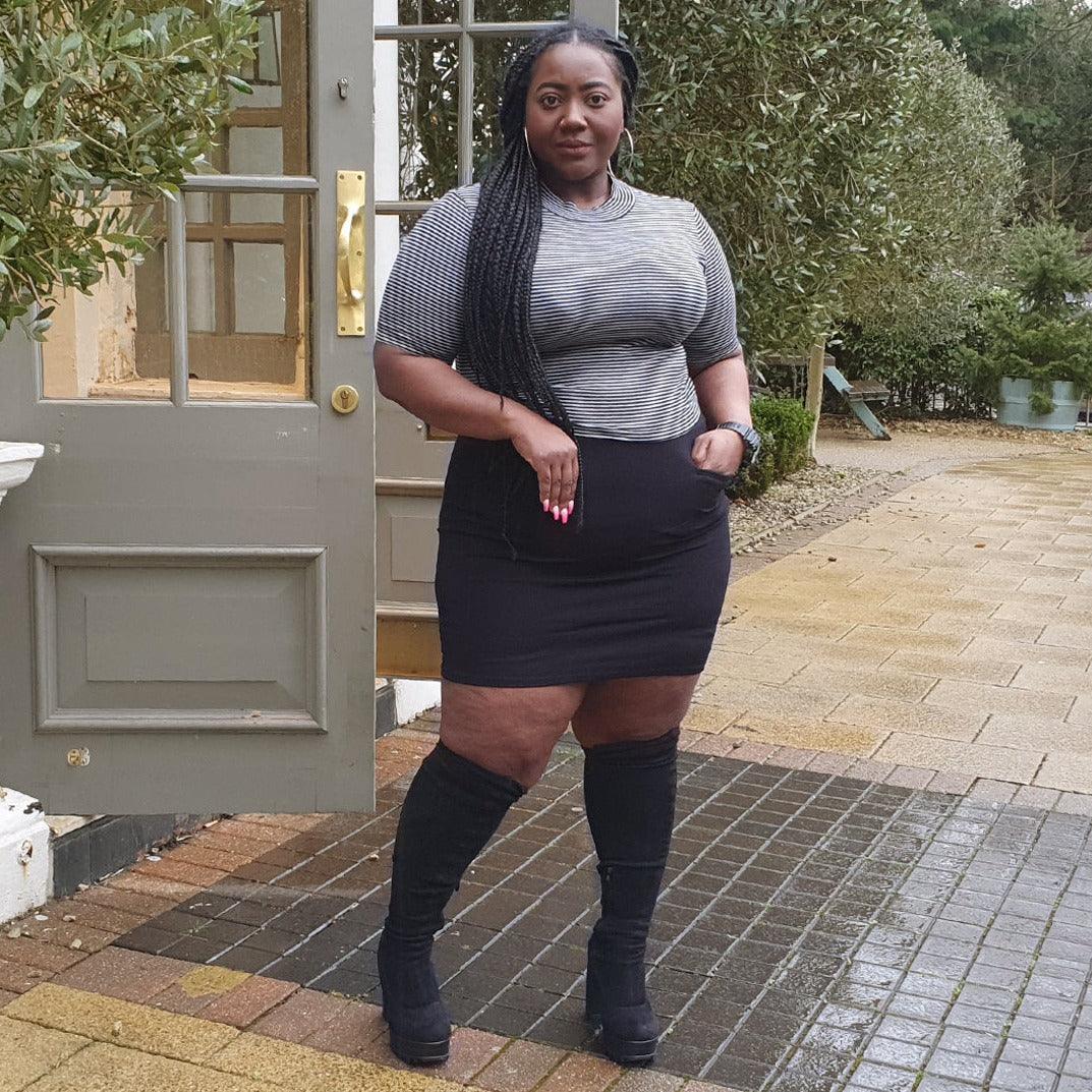 Black Mini Skirt Snag – Snag Australia - Main Image