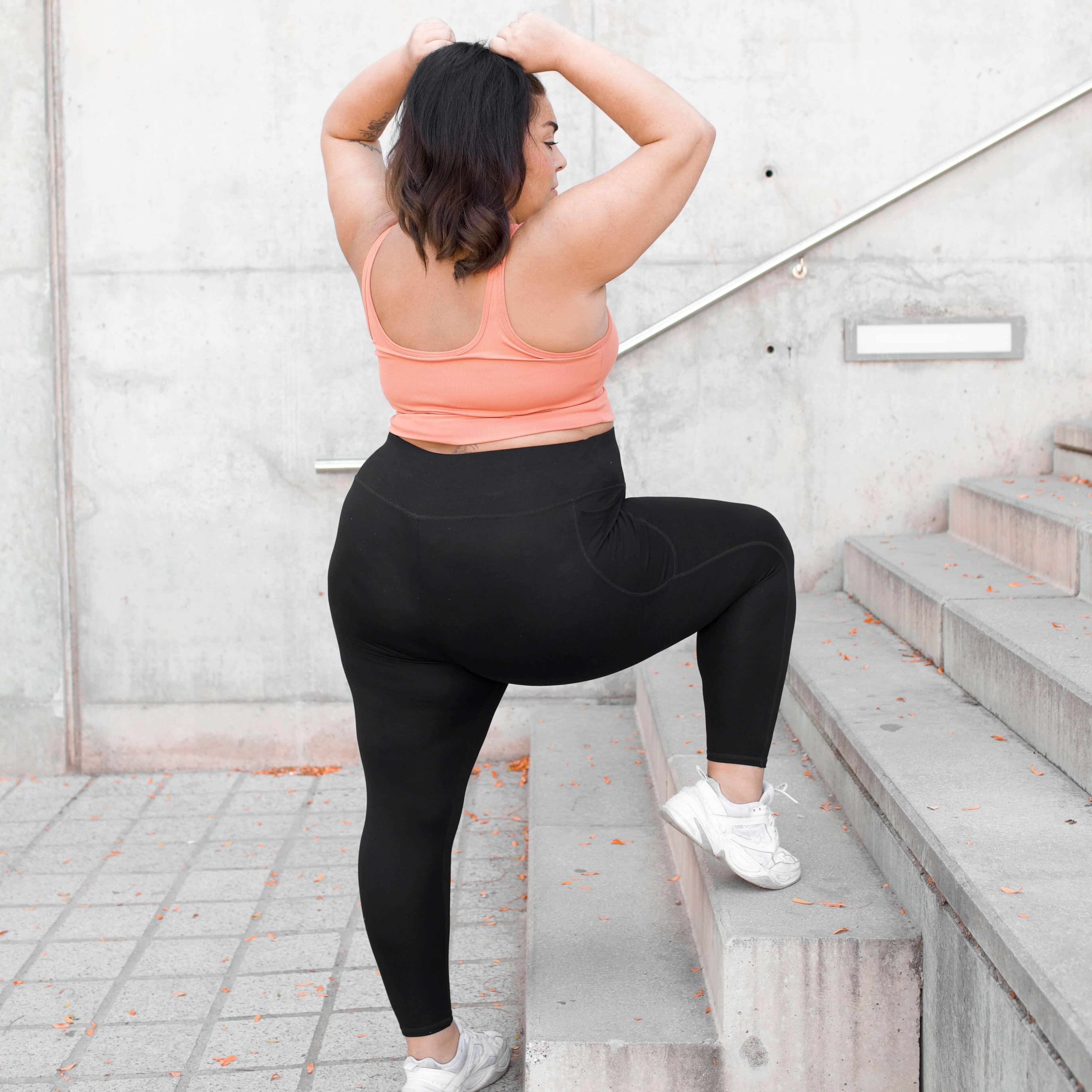 Black Squat Proof Short Leggings Snag – Snag Australia