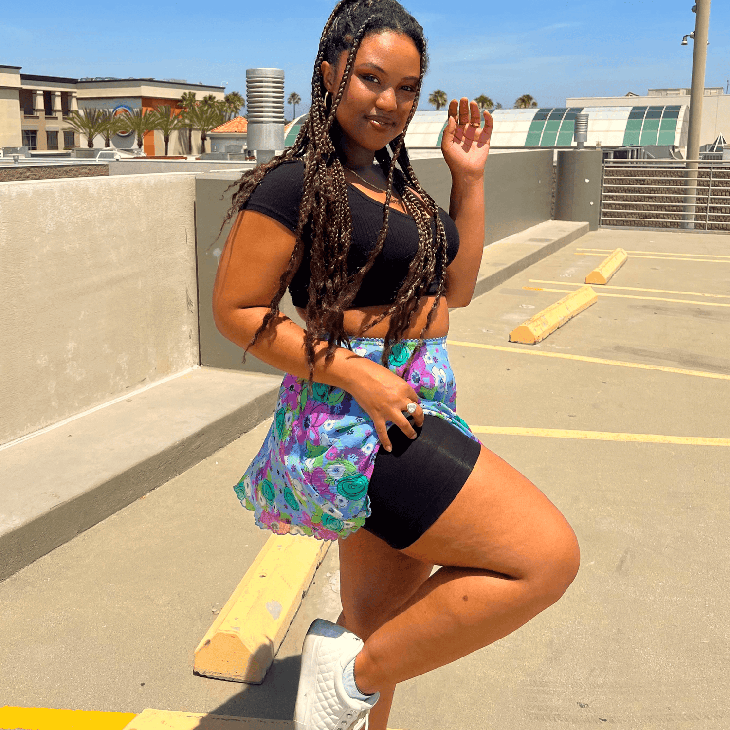 Stay Cool Chub Rub Shorts - Shorties - Black