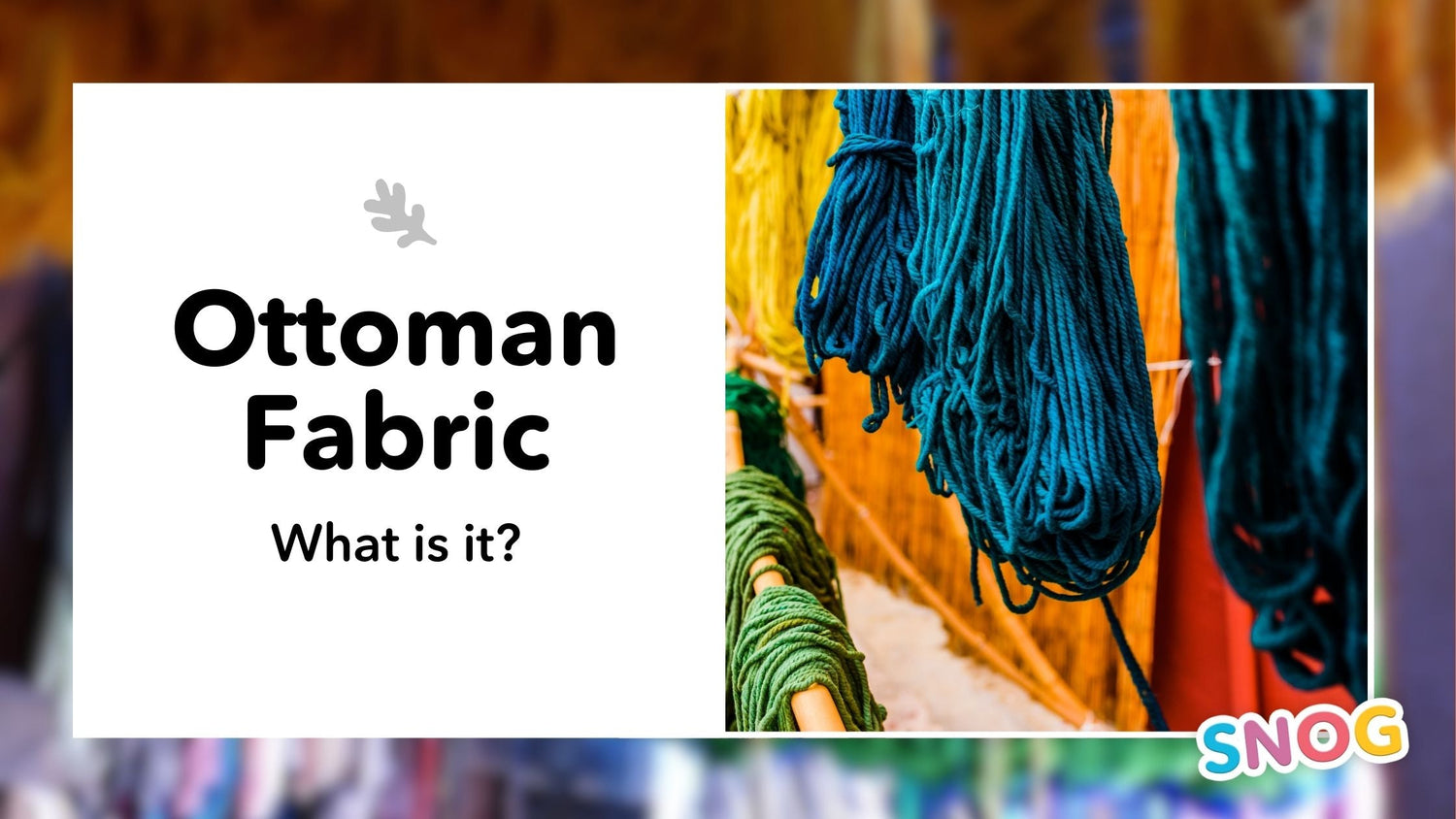 What Is Ottoman Fabric?