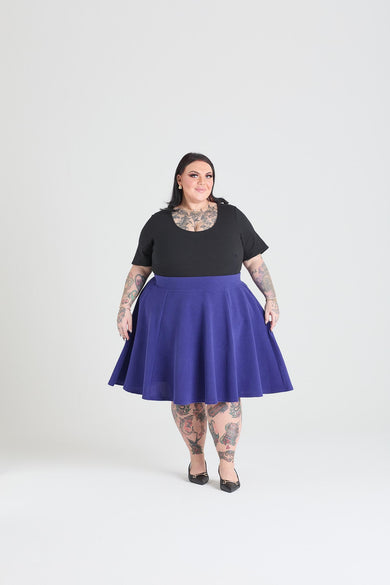 Ottoman Flare Skirt - Petit Pois