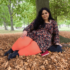 80 Denier Tights - Peach Party - Snag