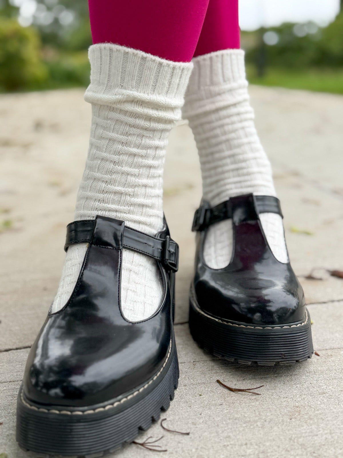 Everyday Crew Socks - 5 Pairs in White