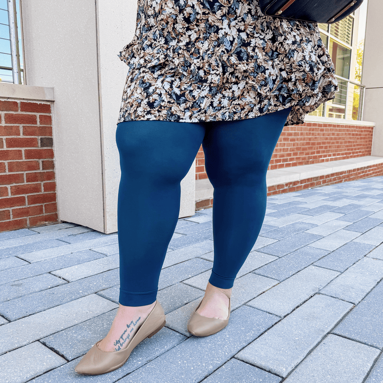 Navy Blue Footless Tights Bone China Snag Snag Australia