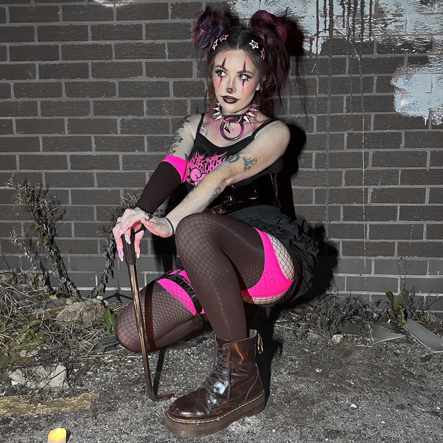 Neon Mock Garters - Totally Bitchin