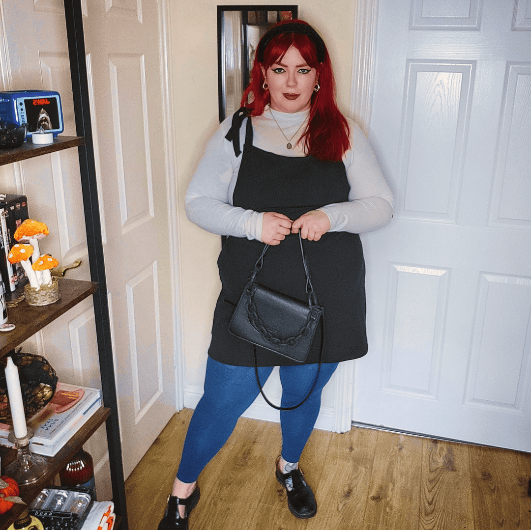 Navy Blue Footless Tights Bone China Snag Snag Australia