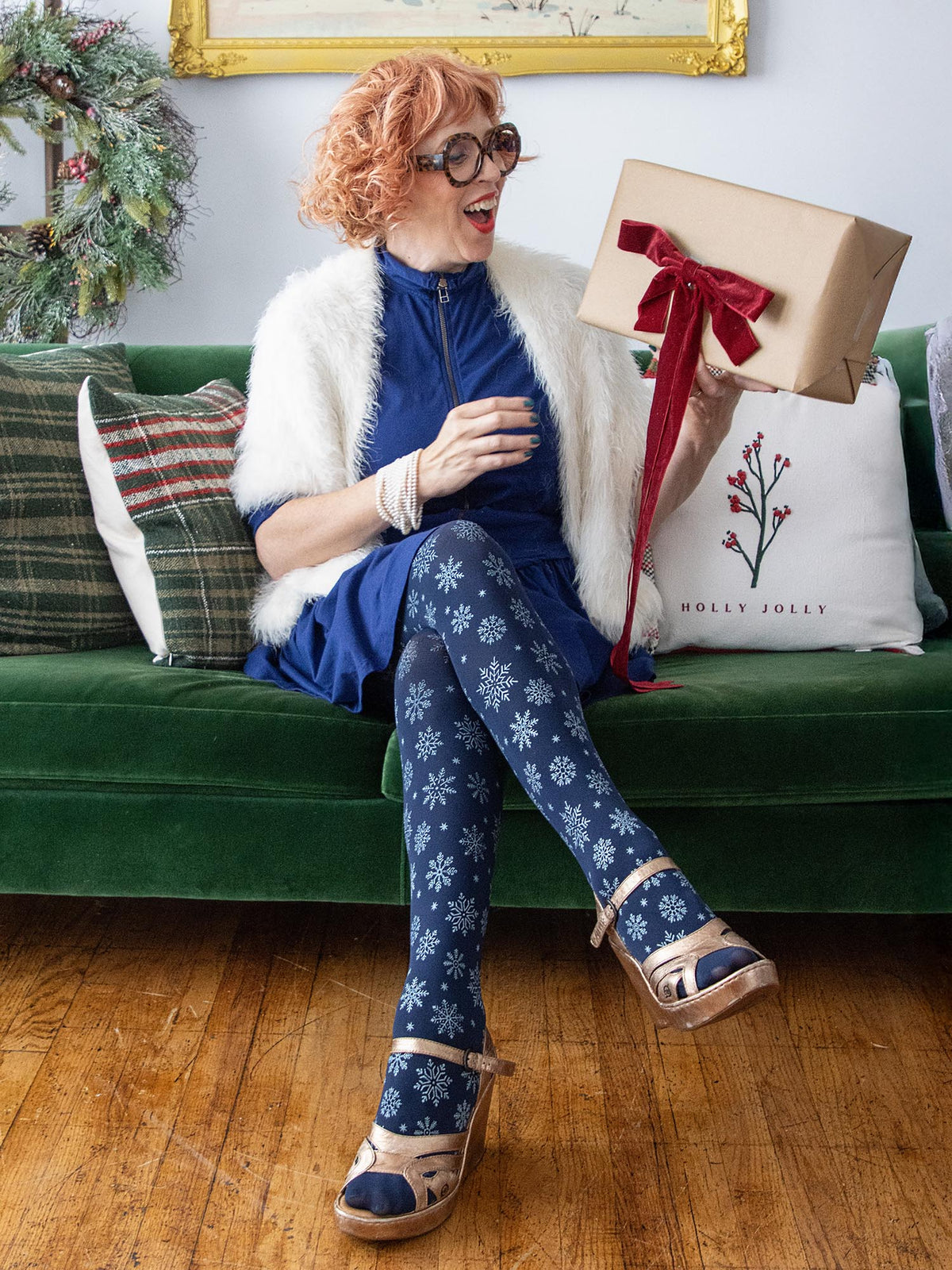 Ice Ice Baby Tights - Navy