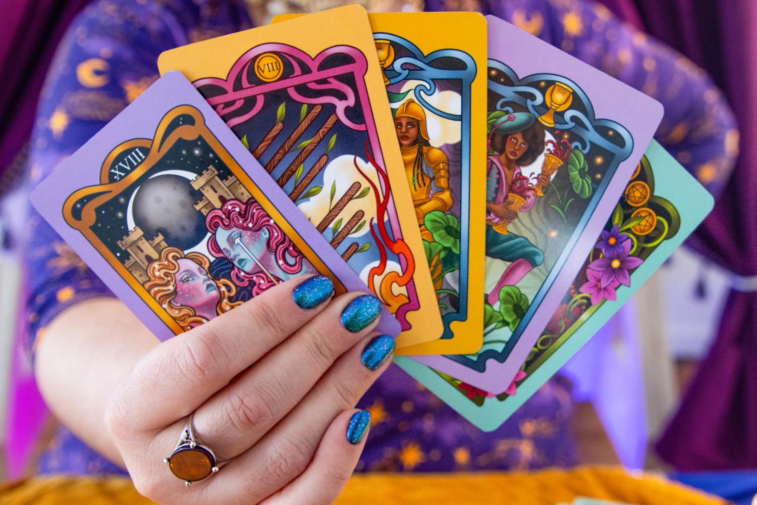 【美品・正規品】The Hidden Message Tarot Deck Snag Tarot Deck | Alt Style & Alternative Clothing – Snag Australia
