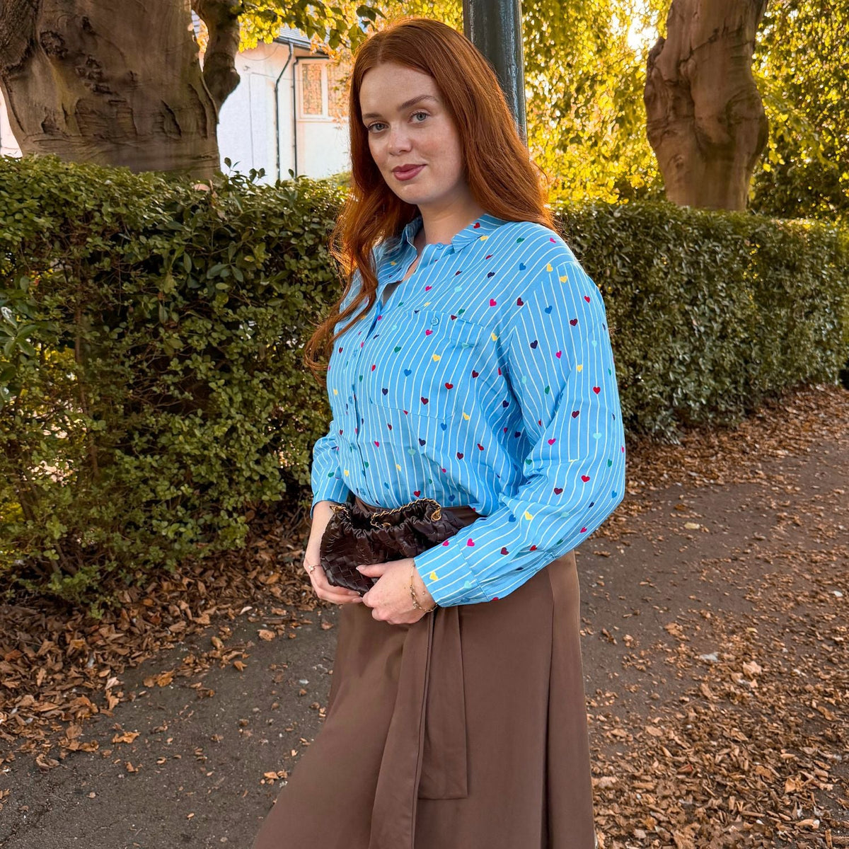 Woven Viscose Tailored Shirt - Love Line