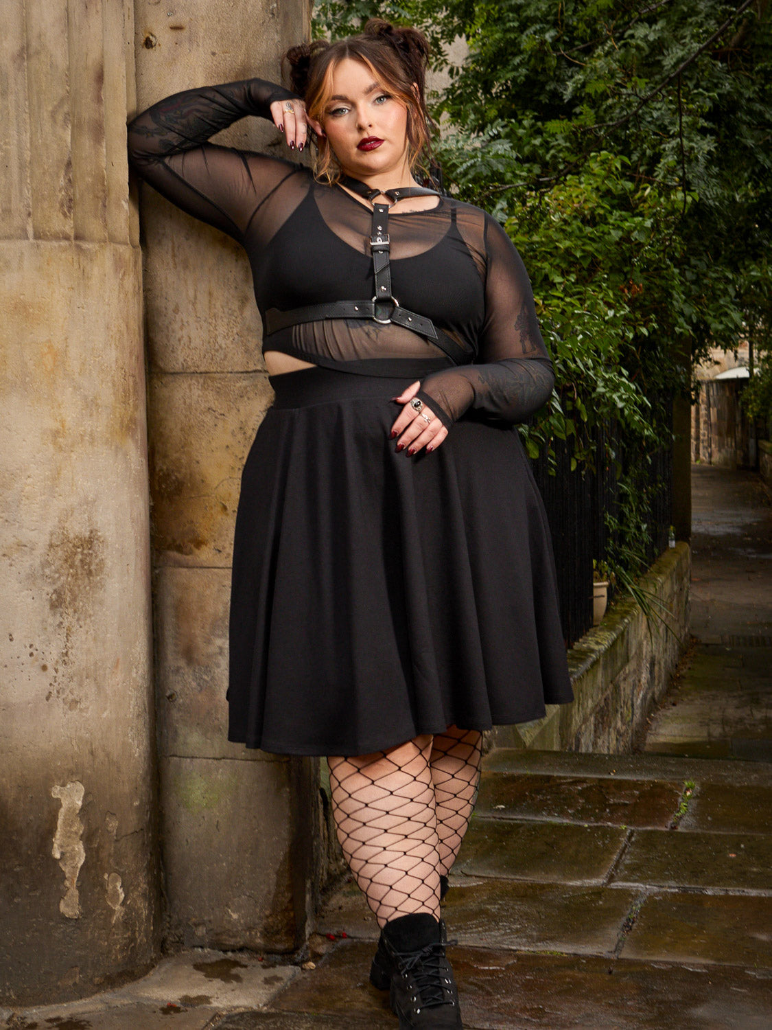 V2 Black Flare Skirt -Snag – Snag Australia