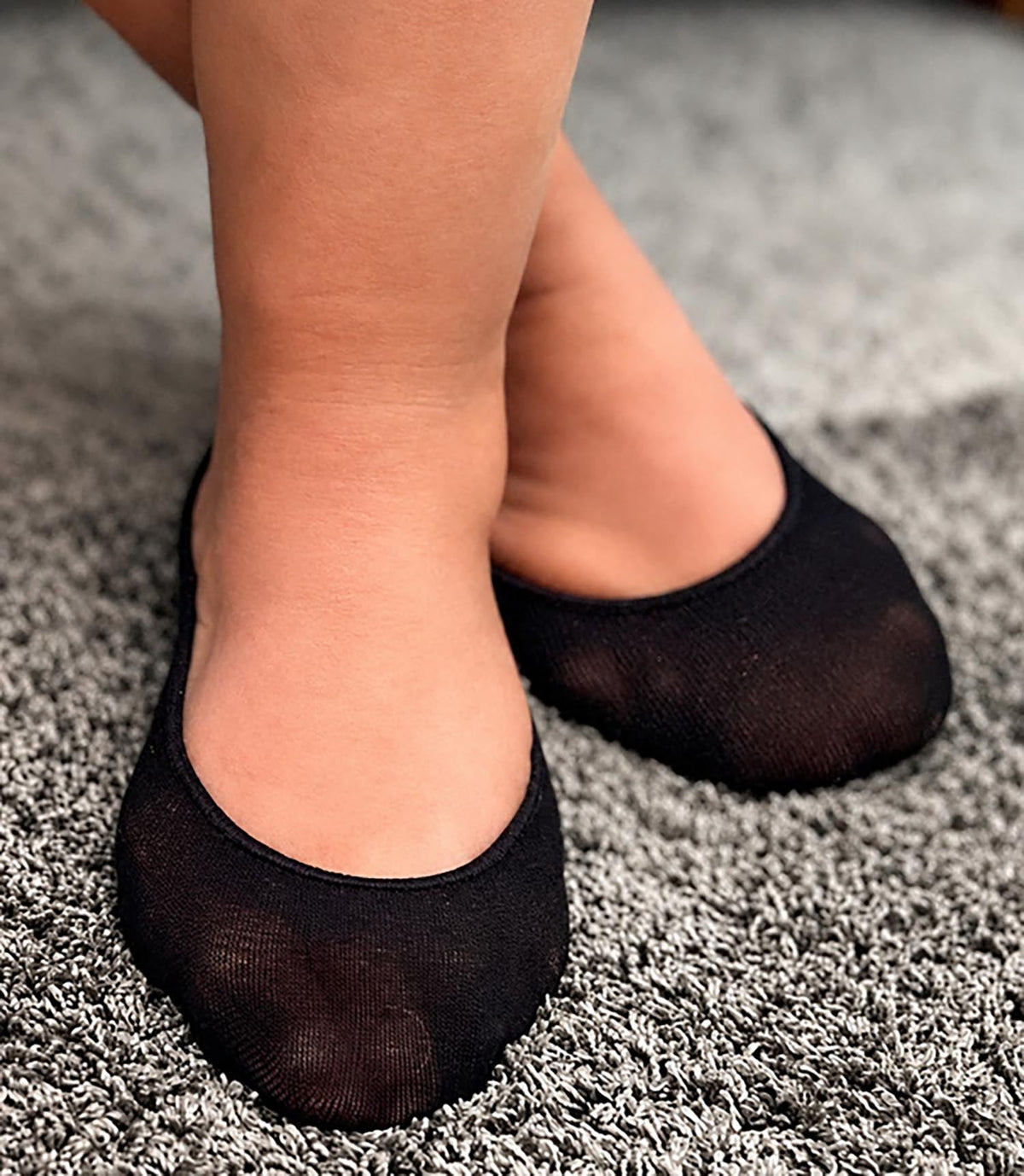 Footsie Socks - Black