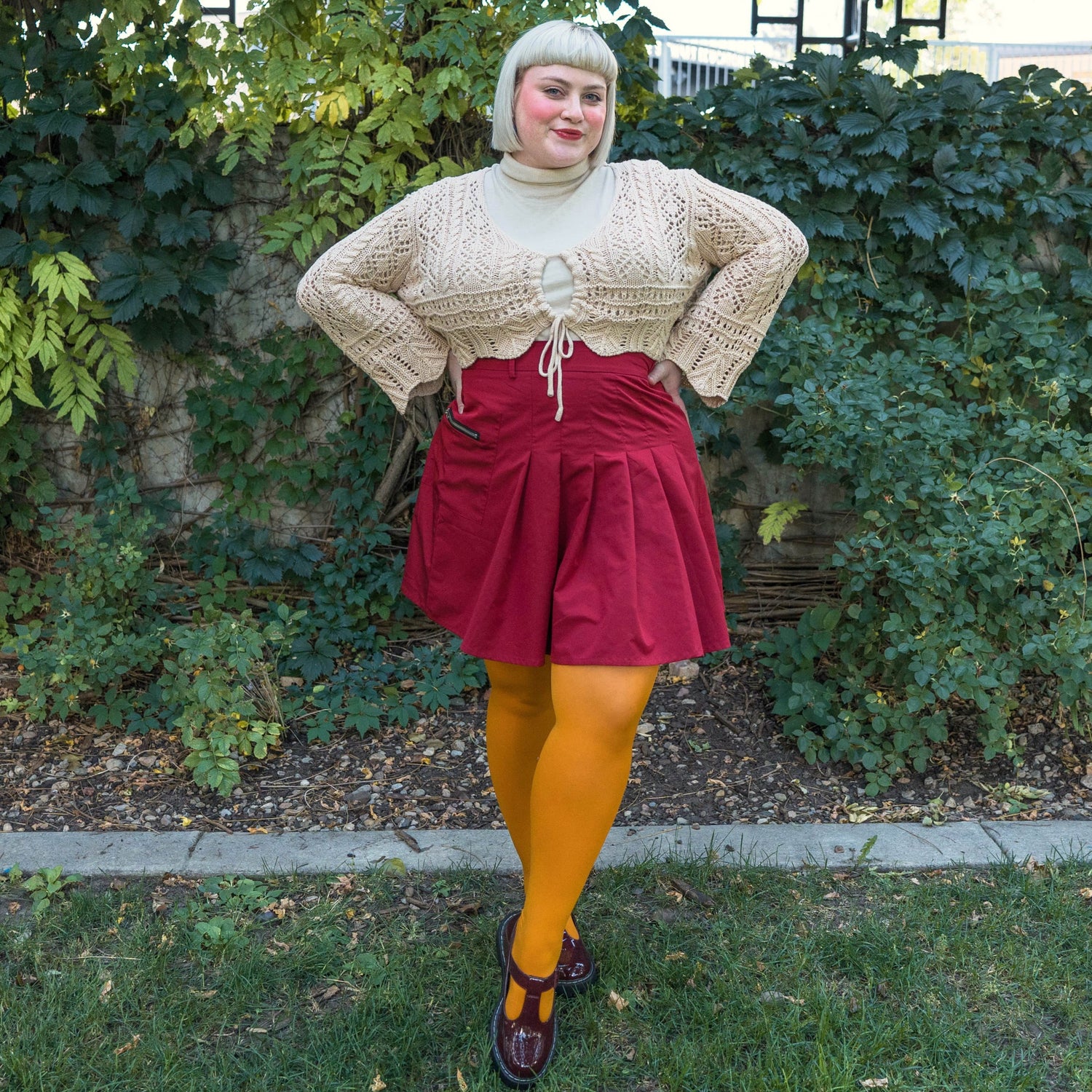 Opaque 80 Den Tights - Honey Bee