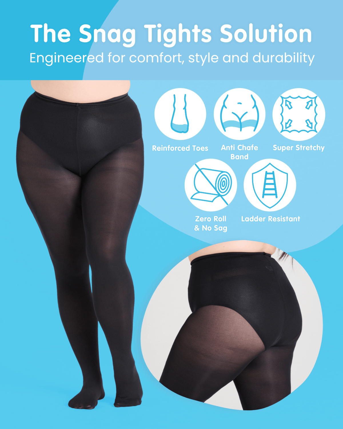 Opaque 80 Den Tights - Pegasus Piddle
