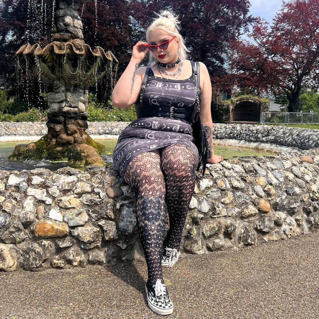 Rabbit Hole Fishnet Tights - Snag – Snag Australia