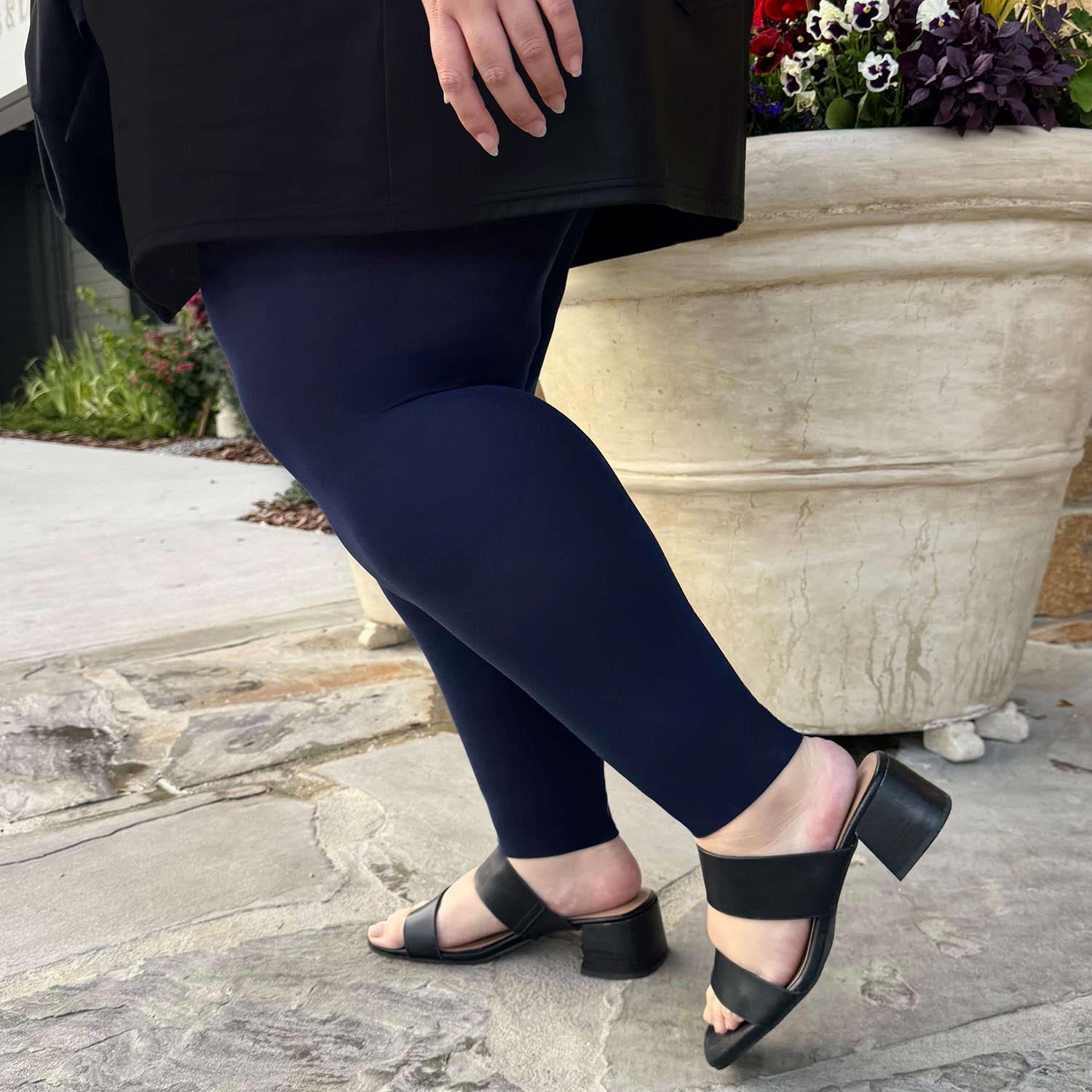 Footless Tights Navy Tights Clothes In Sizes 4-38 Snag