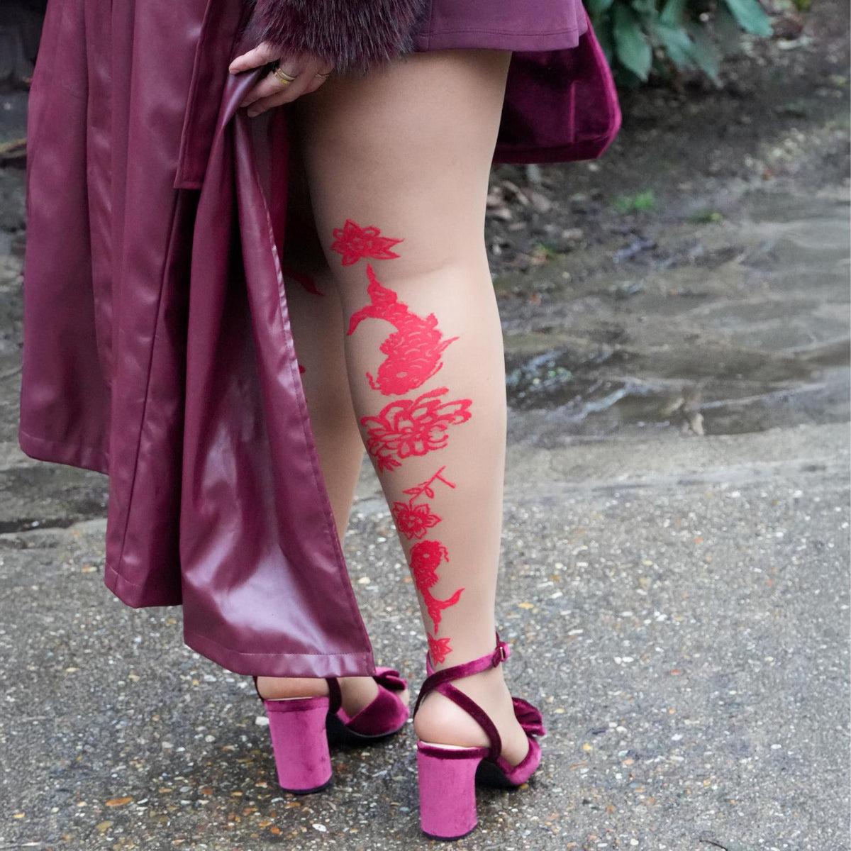 Manifest Tights - Caramel Latte