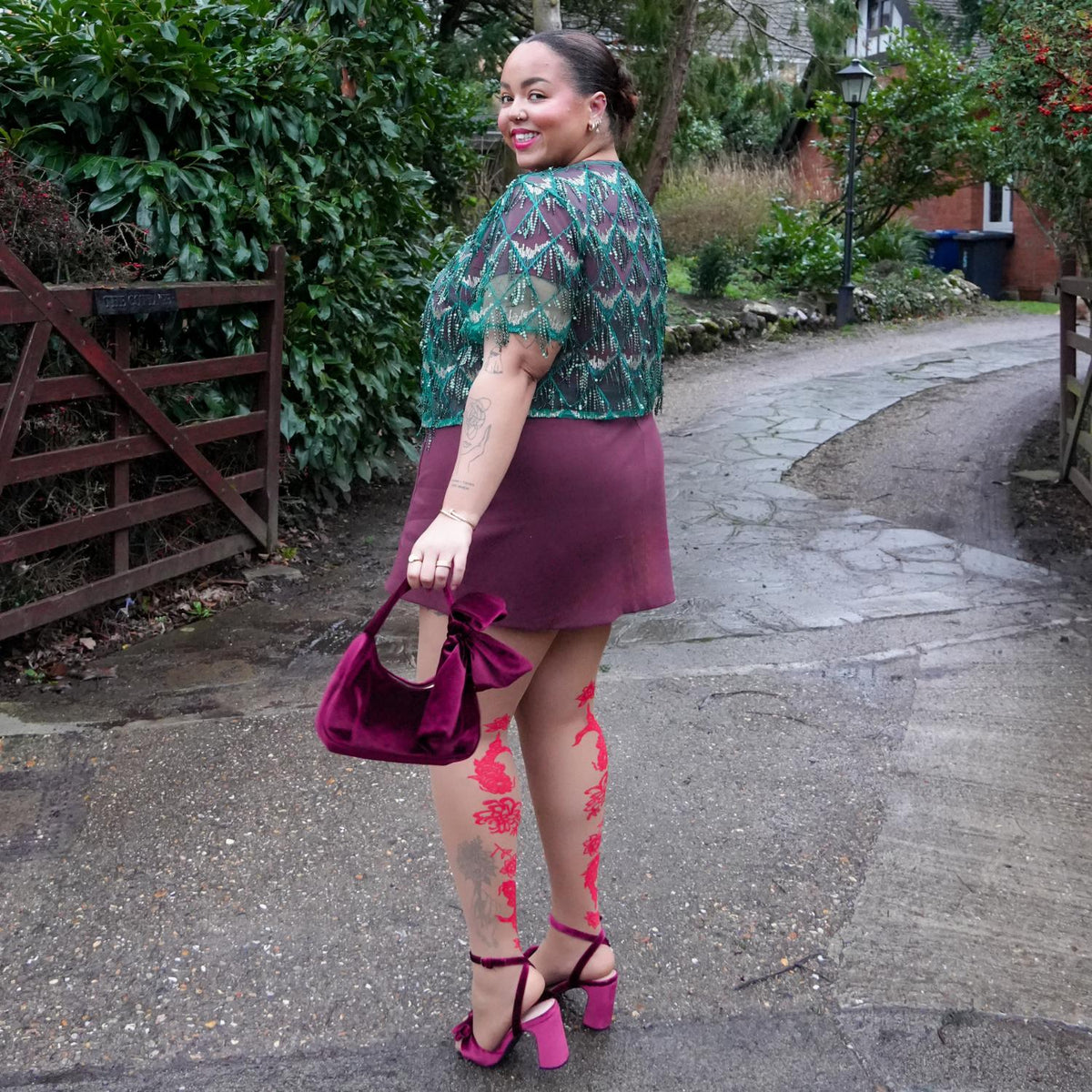 Manifest Tights - Caramel Latte