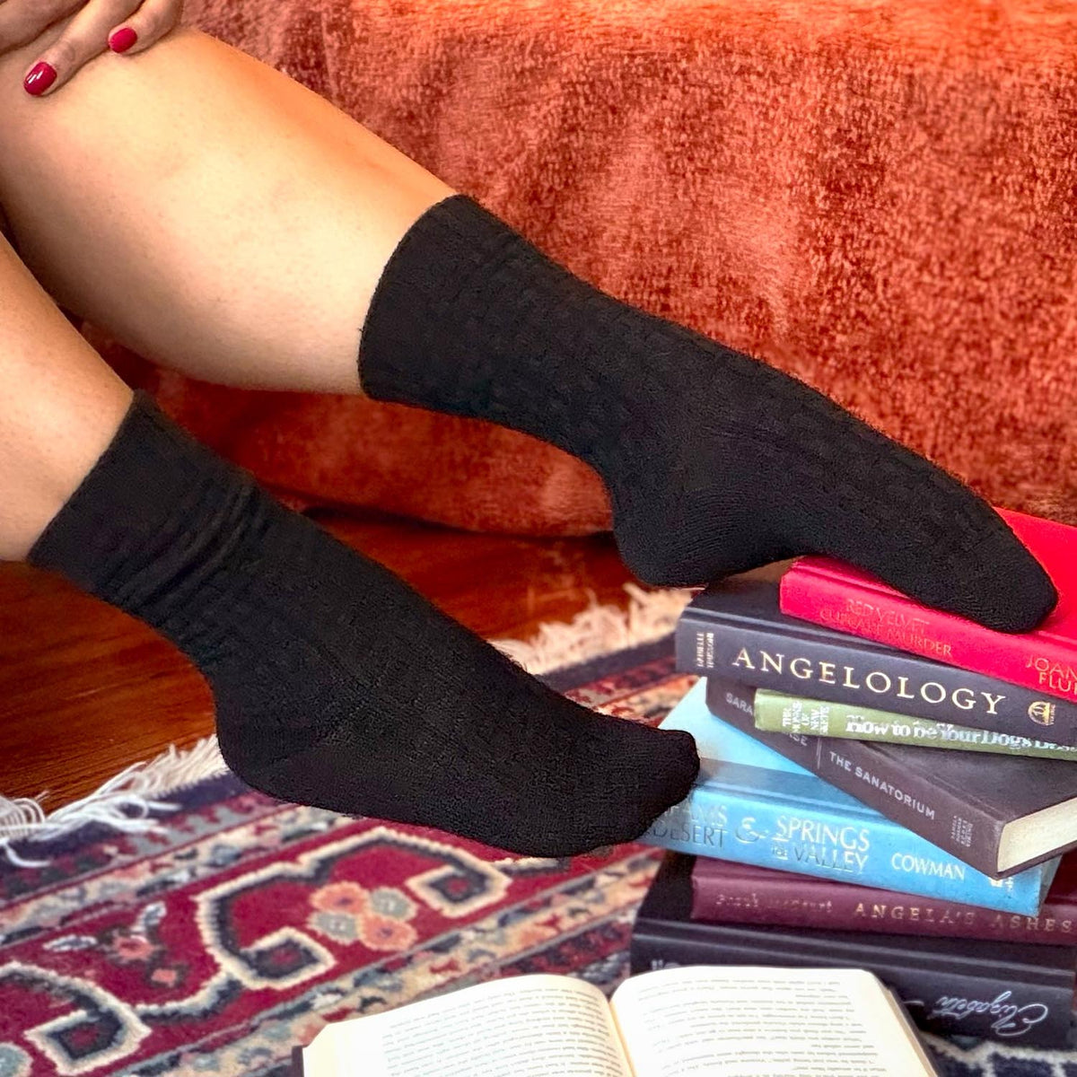 Everyday Crew Socks - Black