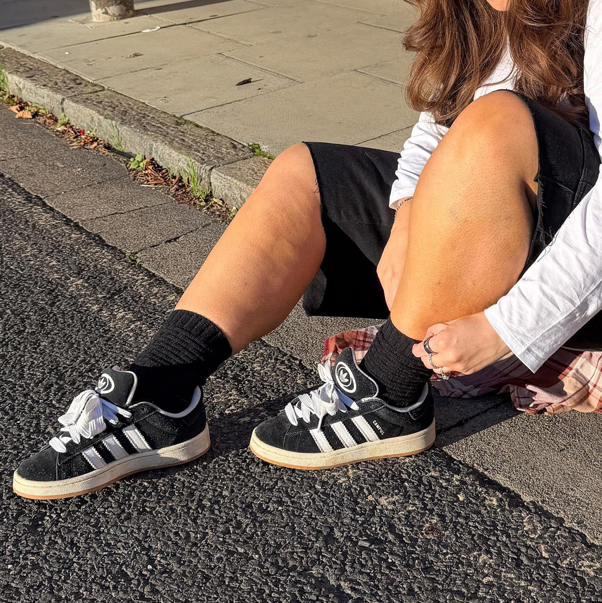 Everyday Crew Socks - Black