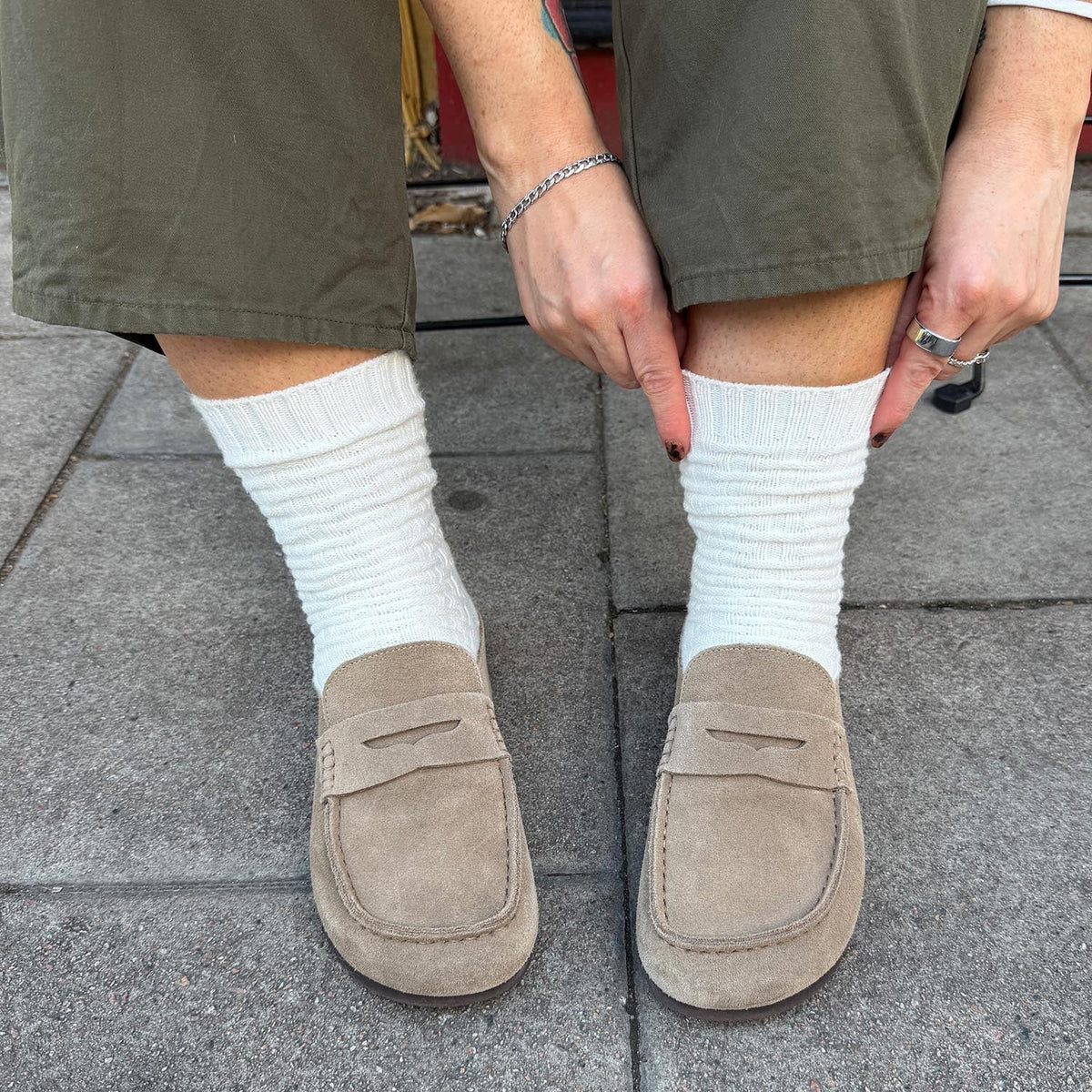 Everyday Crew Socks - 5 Pairs in White