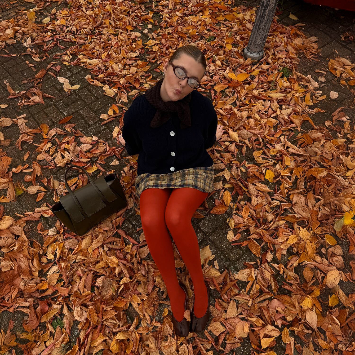 Super Opaque 120 Den Tights - Butternut