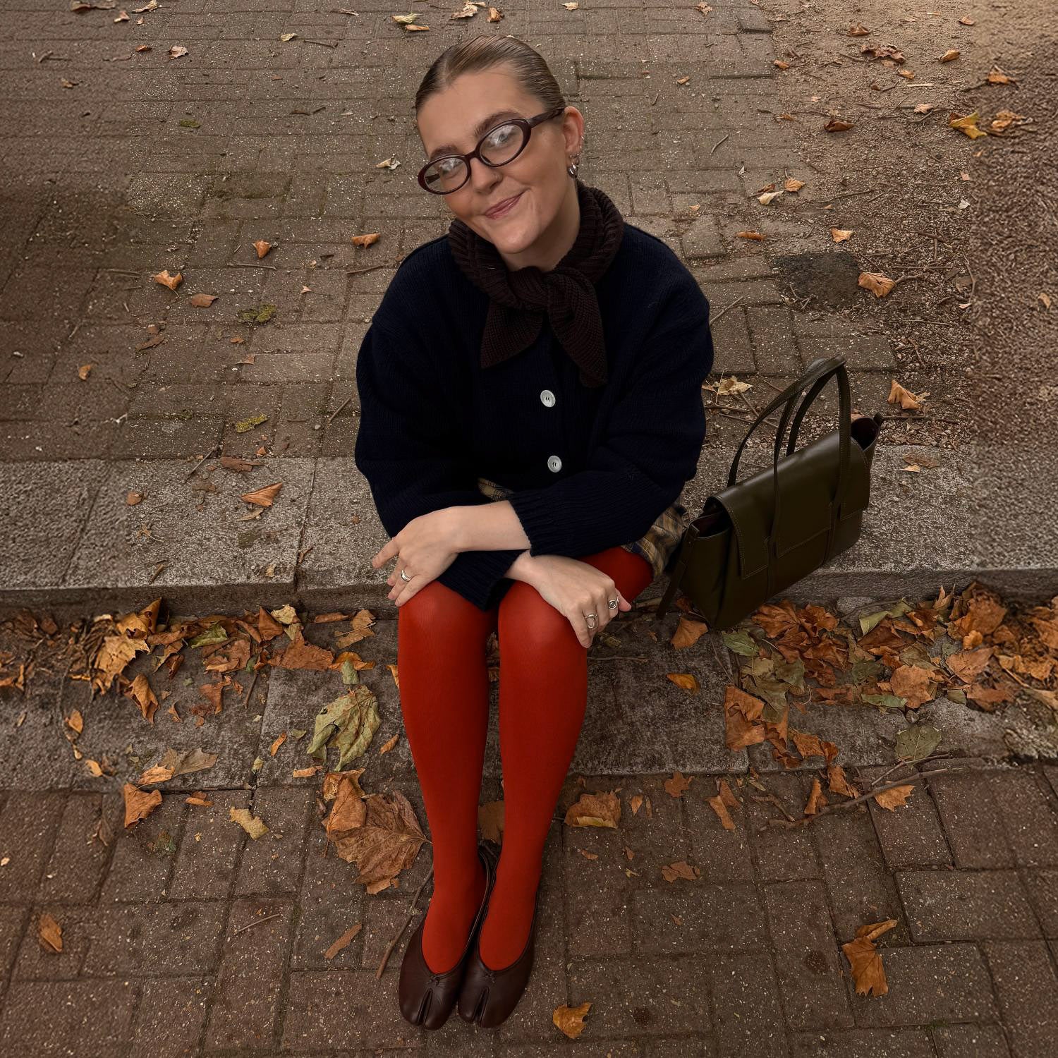 Super Opaque 120 Den Tights - Butternut