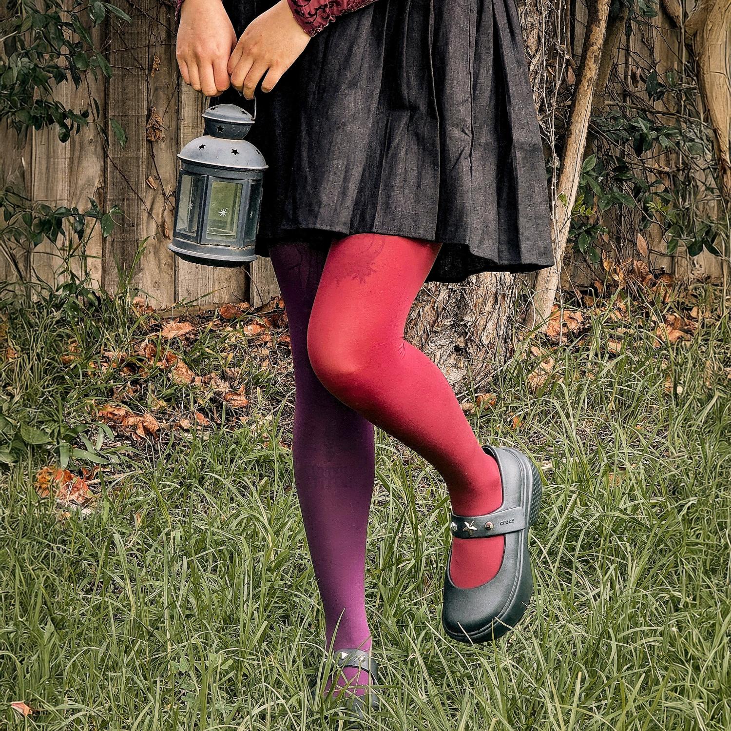 Duo Tights - Plurgundy
