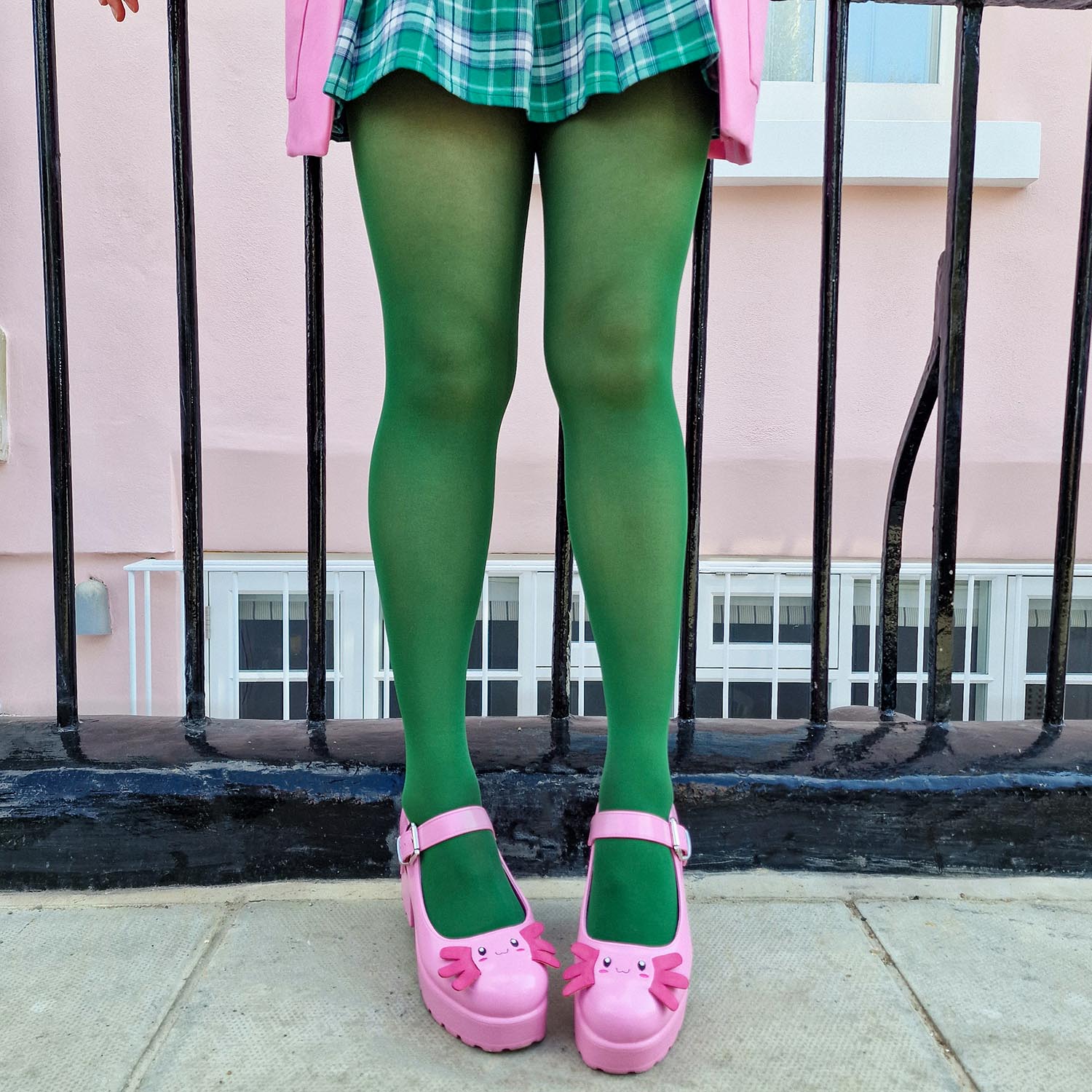 Semi-Opaque 50 Denier Tights - Petit Pois