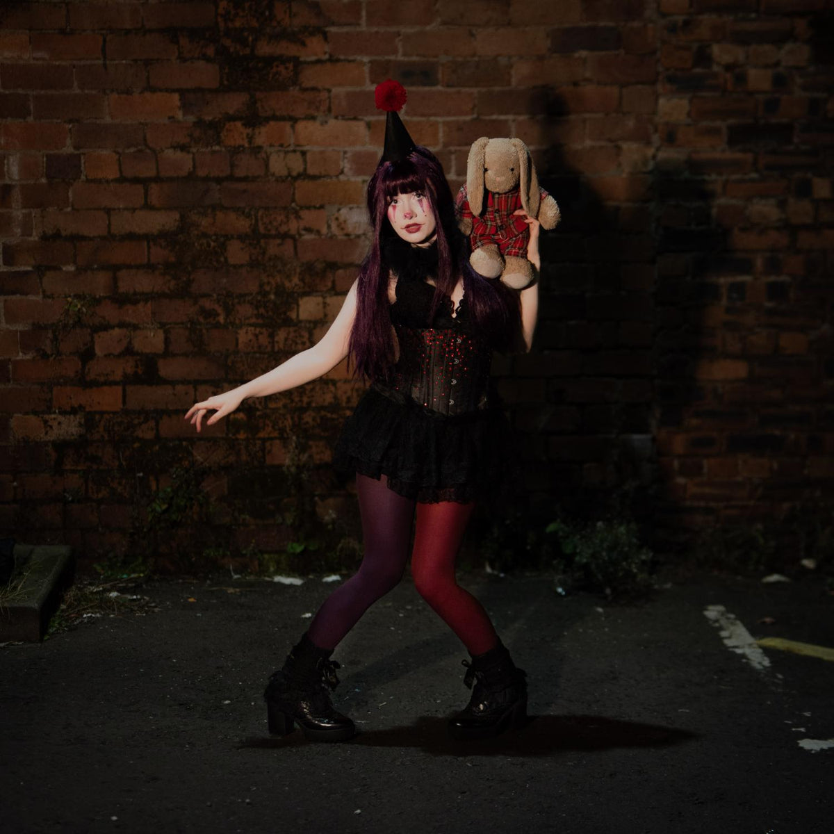 Duo Tights - Plurgundy